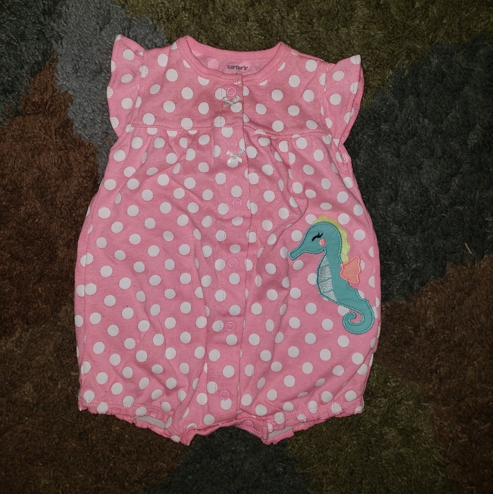 💥buy 2 get 1 free💥Seahorse romper